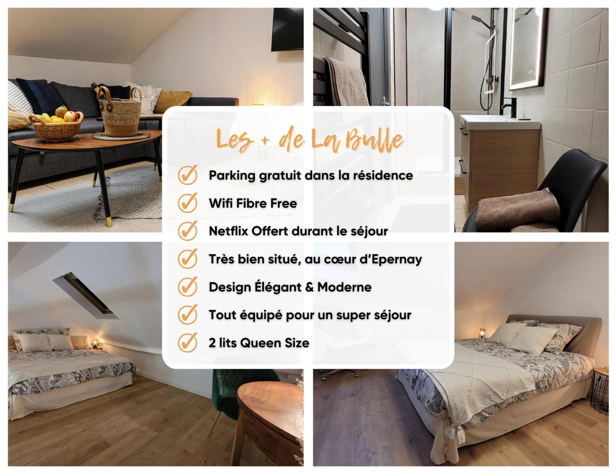 Urbain - La Bulle De Champagne - Parking Apartment *